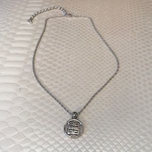Vintage Givenchy logo necklace